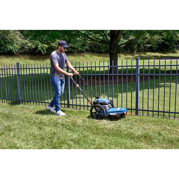 22-Inch 160 Cc 4-Cycle Gas Powered High Wheel Trimmer